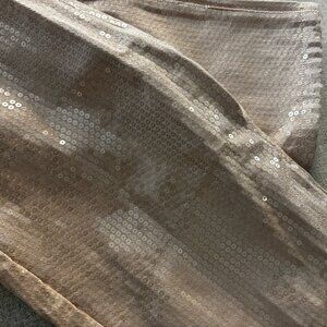 ensemble paillettes jean + tube